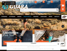 Tablet Screenshot of guara-mascun.com